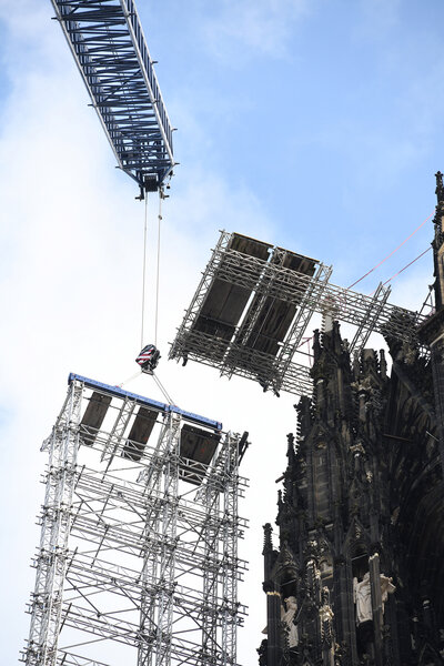 Hohe Domkirche Köln, Dombauhütte, J. Rumbach